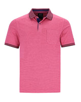 Jacquard-Poloshirt in Jaspe-Garn - 27581-312-48 - Hajo Mode