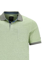 Jacquard-Poloshirt in Jaspe-Garn - 27581-312-48 - Hajo Mode