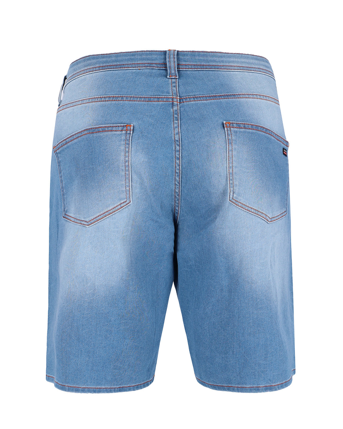 Jeansshort mit bedruckter Innenseite - 27605-990-48 - Hajo Mode