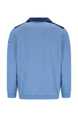 Strukturiertes Troyer-Sweatshirt