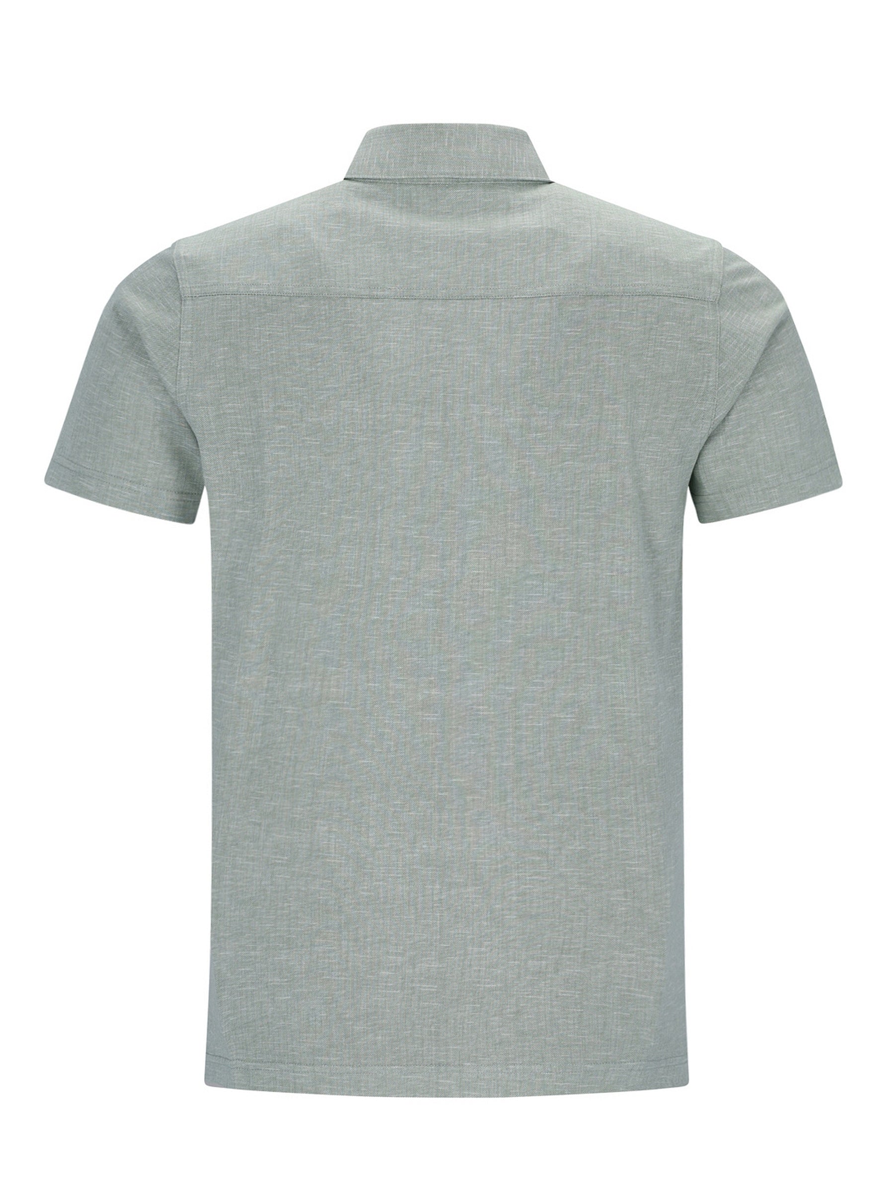 Polohemd durchgeknöpft mit Alloverdruck in stay fresh-Qualität