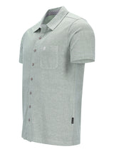 Polohemd durchgeknöpft mit Alloverdruck in stay fresh-Qualität