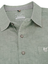 Polohemd durchgeknöpft mit Alloverdruck in stay fresh-Qualität