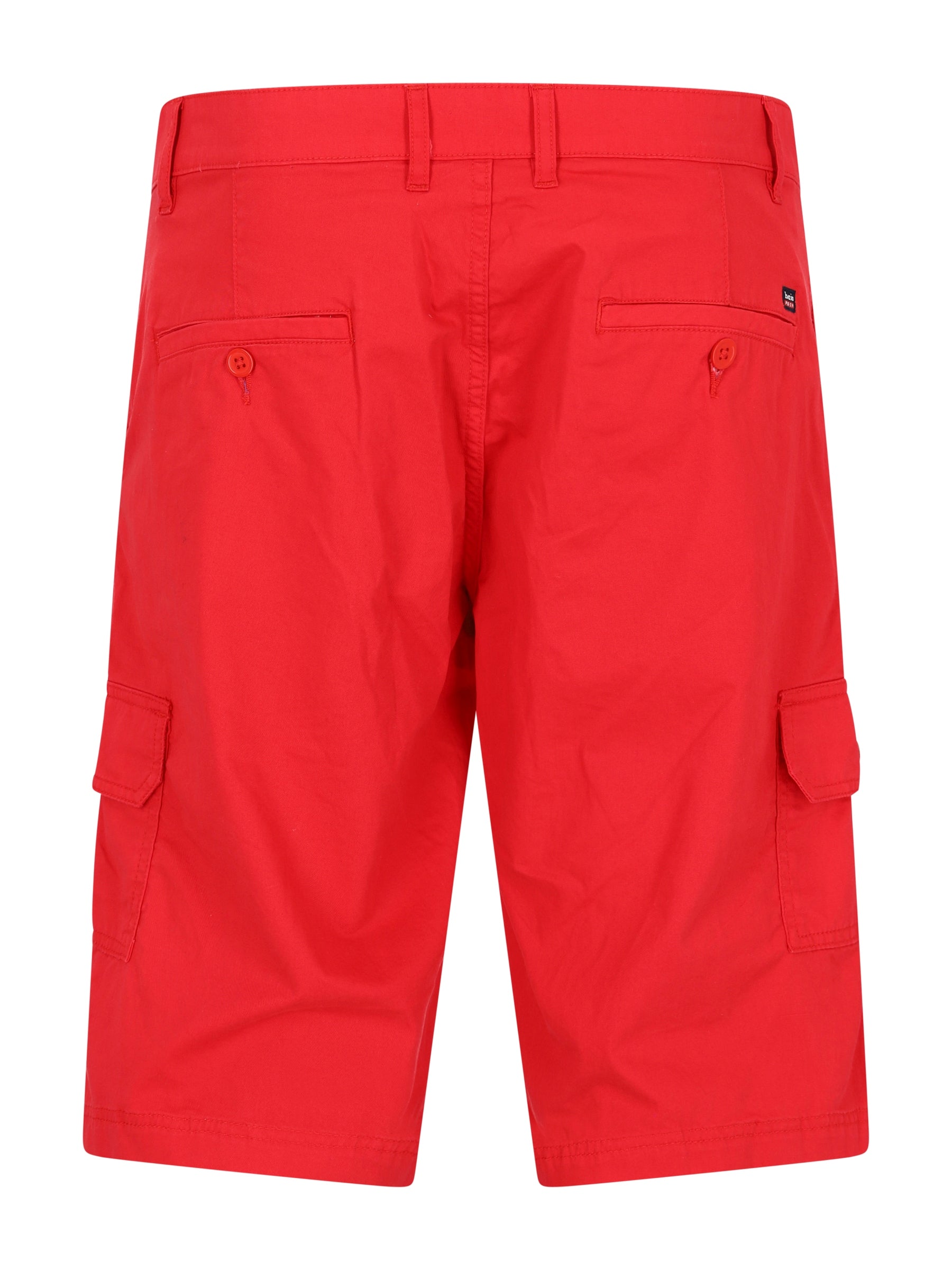 elastische Bermudashort mit Cargotaschen