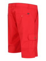 elastische Bermudashort mit Cargotaschen