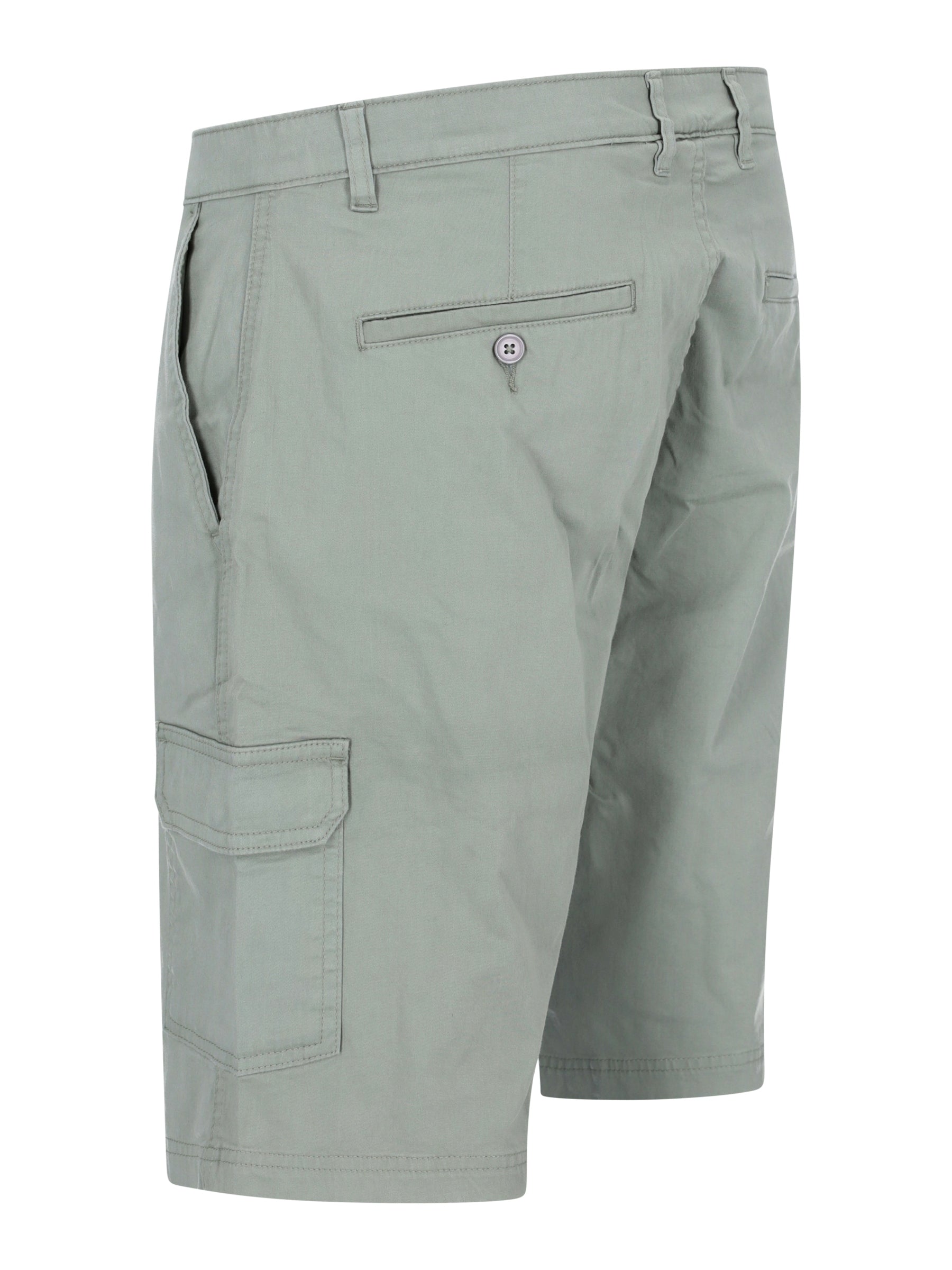 elastische Bermudashort mit Cargotaschen