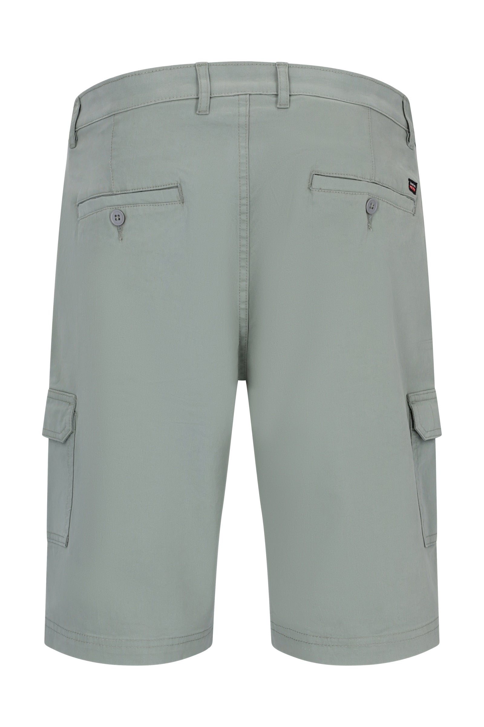 elastische Bermudashort mit Cargotaschen