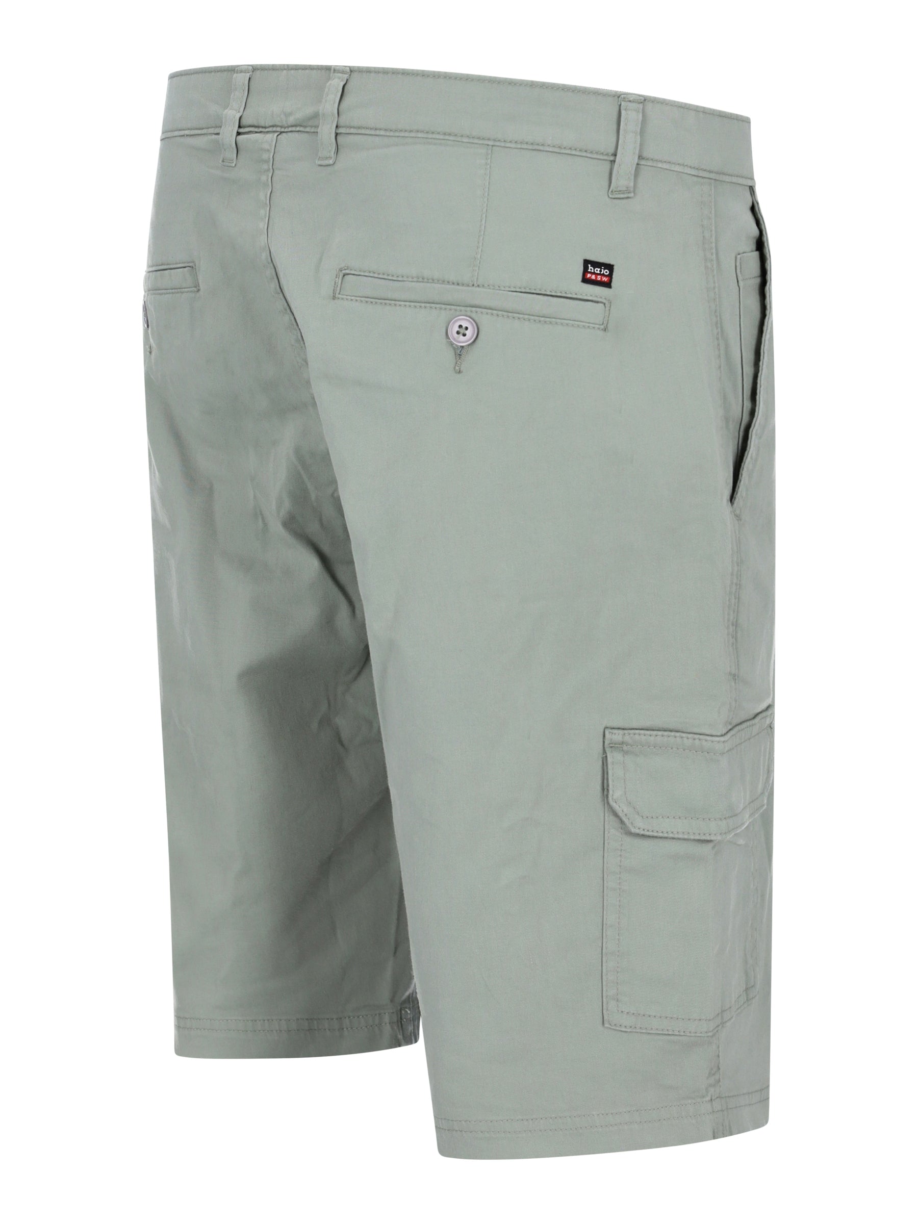 elastische Bermudashort mit Cargotaschen