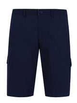 elastische Bermudashort mit Cargotaschen