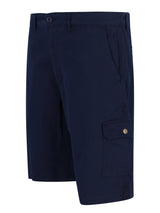 elastische Bermudashort mit Cargotaschen