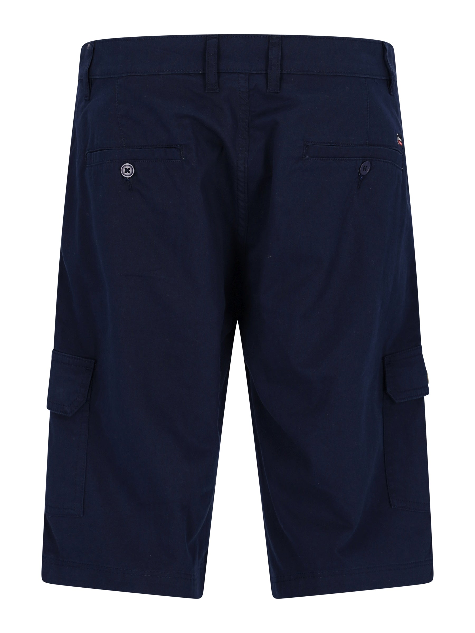 elastische Bermudashort mit Cargotaschen