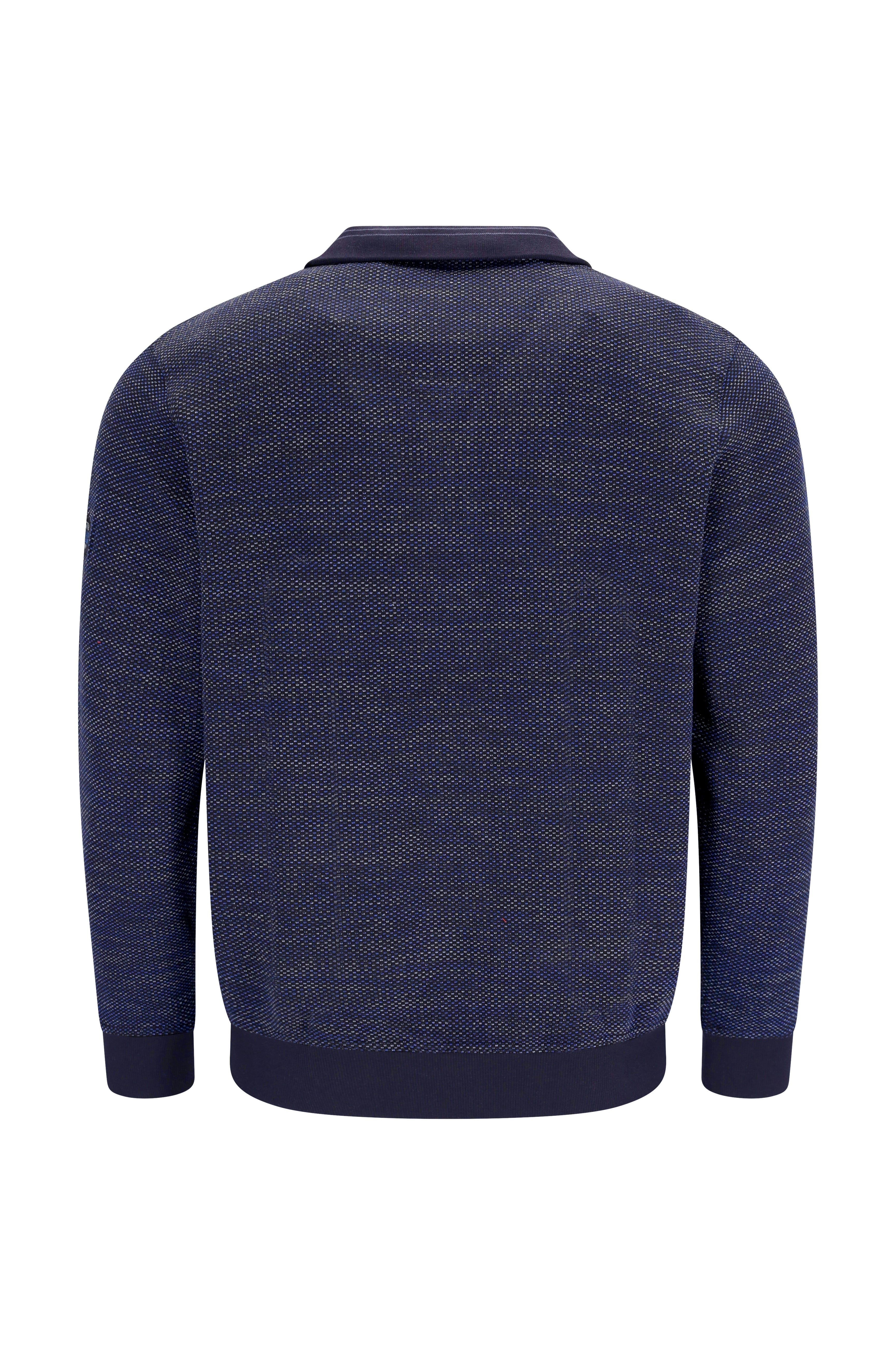 Stehkragen-Sweatshirt mit "Spots" allover - stay fresh-Qualität