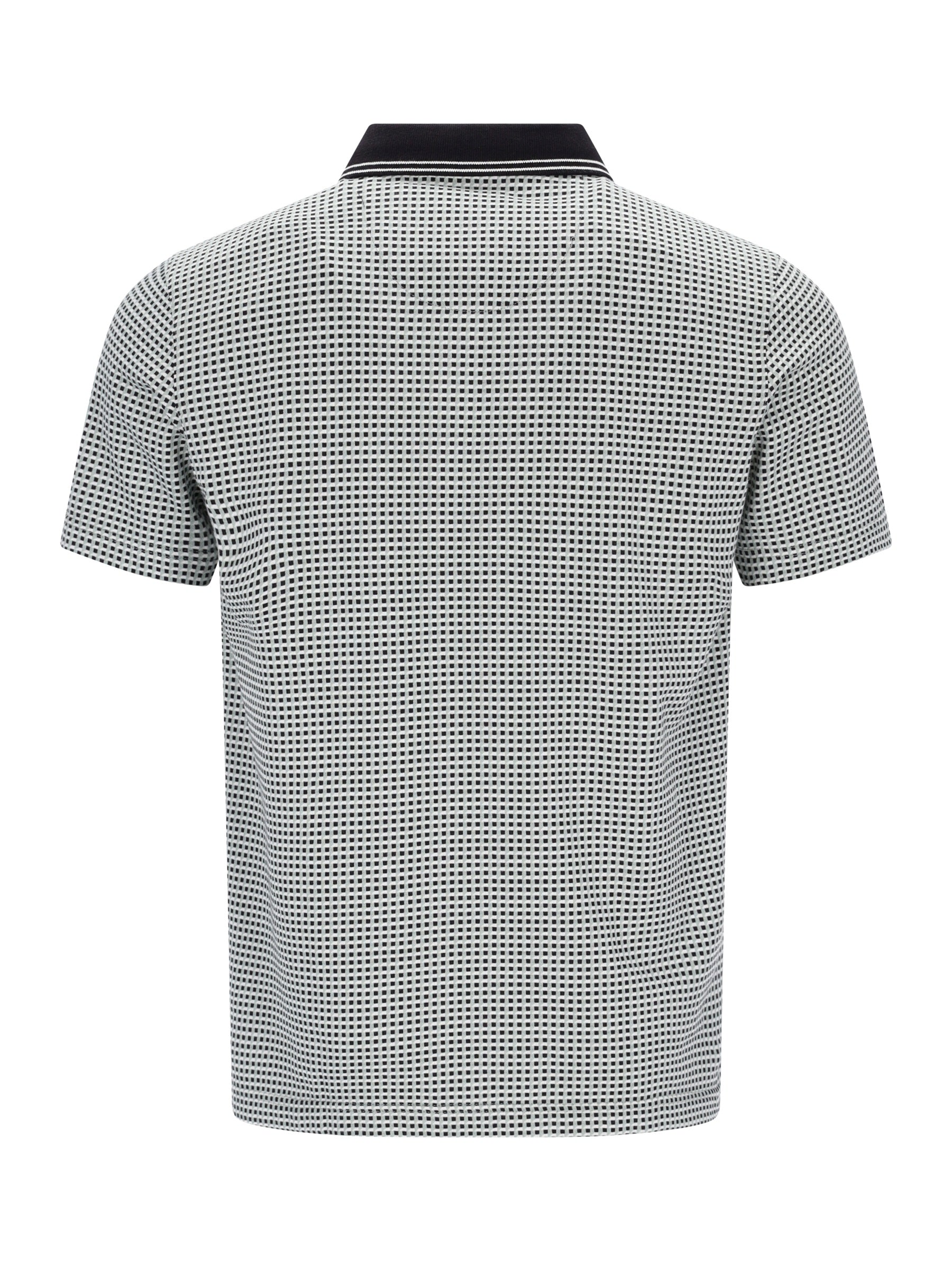 Jacquardpolo in stay fresh-Qualität