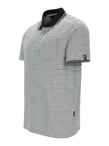 Jacquardpolo in stay fresh-Qualität