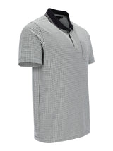 Jacquardpolo in stay fresh-Qualität