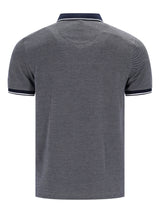 Poloshirt in diagonal Jacquarddessin - stay fresh-Qualität