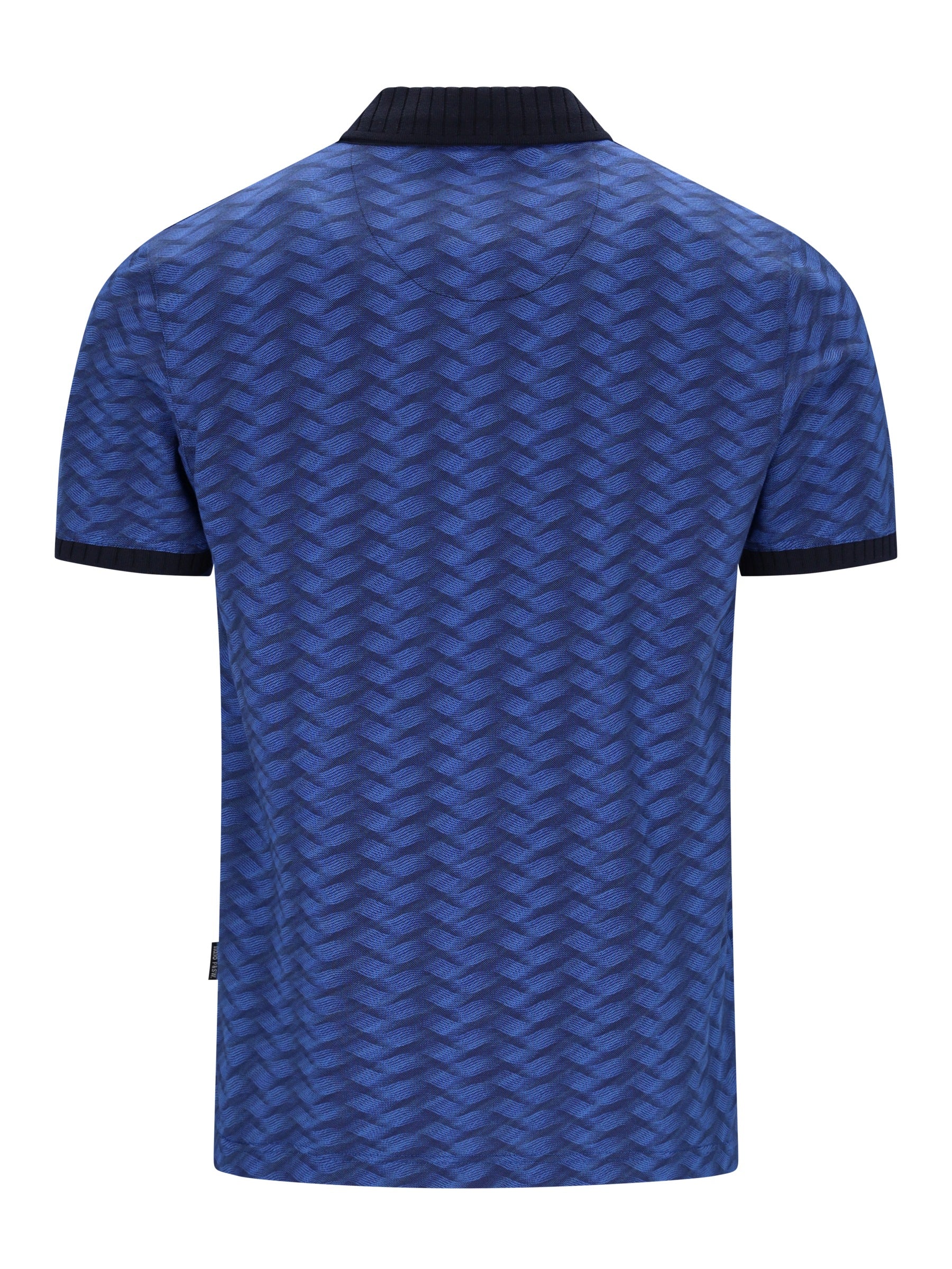 Pikee-Polo allover bedruckt in stay fresh-Qualität