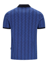 Pikee-Polo allover bedruckt in stay fresh-Qualität