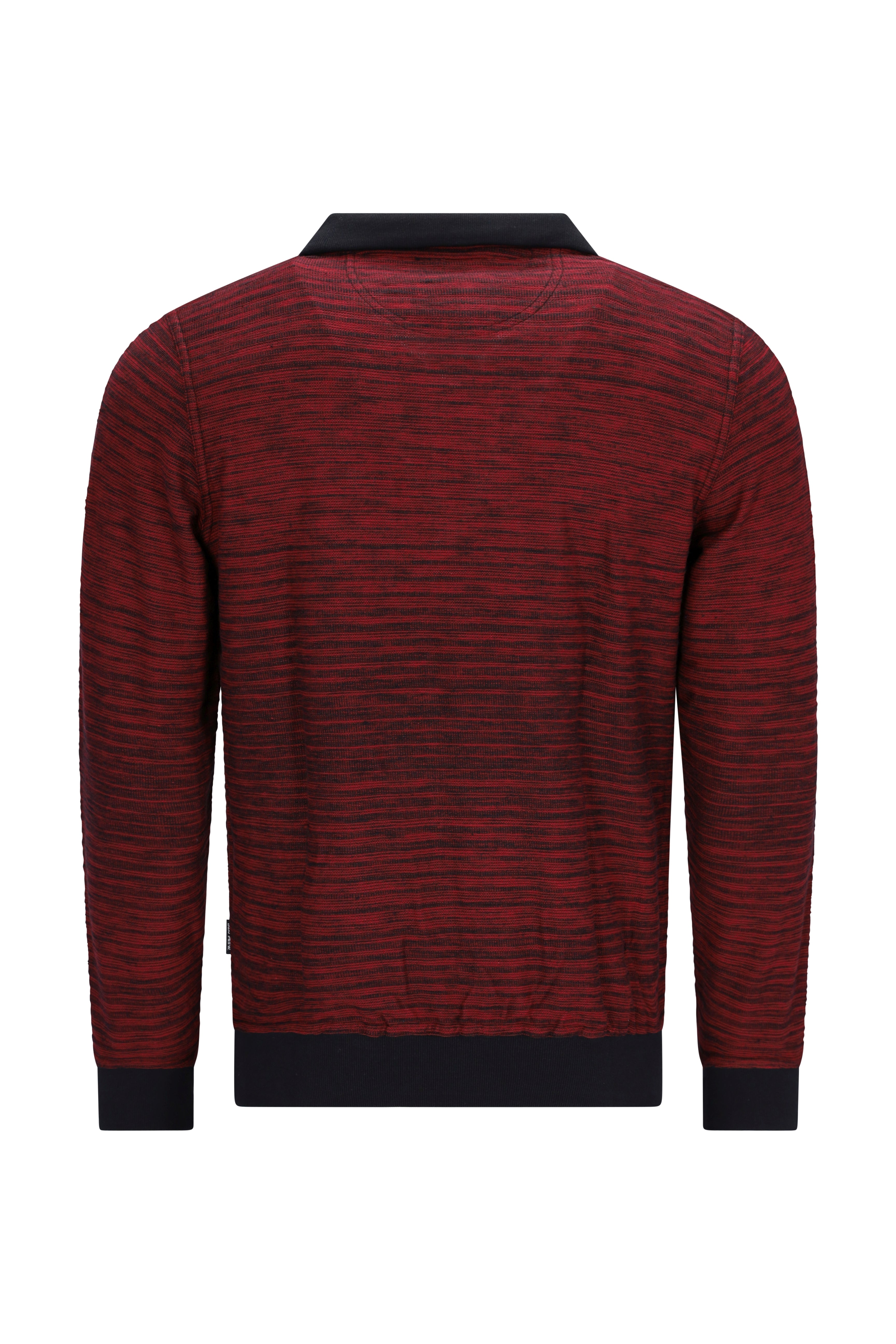 Jacquard-Sweatshirt in Fineliner-Streifendessin allover