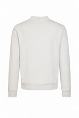 Rundhalssweatshirt "French Terry" komplett uni