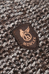 Strickjacke mit Nyloneinsätzen im Vorderteil