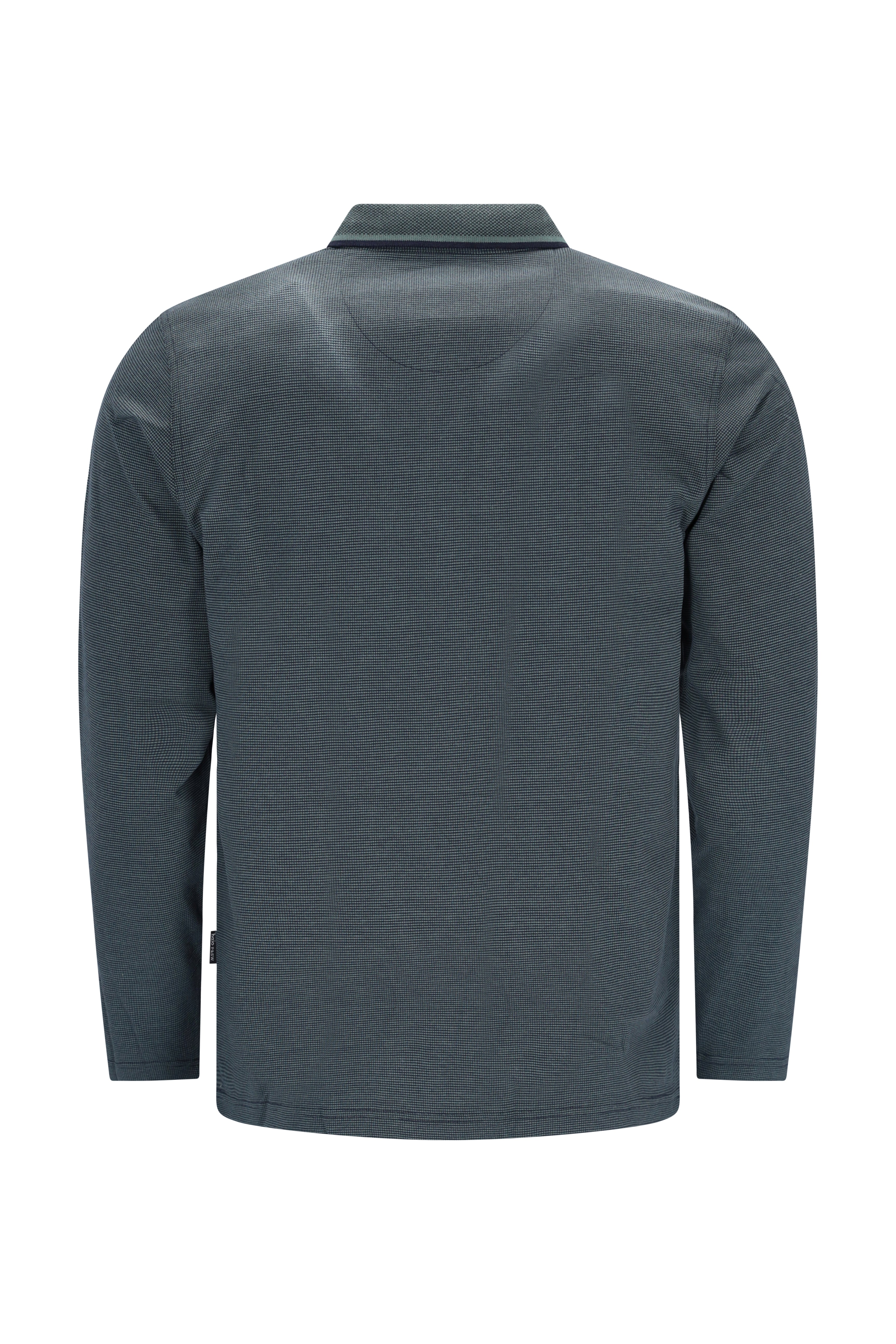 Poloshirt in Minimaljacquard allover - stay fresh-Qualität