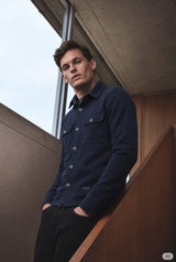 Sweat-Overshirt in uni