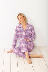 Pyjama Premium Cotton/Flanell - 46086-386-36/38 - Hajo Mode