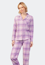 Pyjama Premium Cotton/Flanell - 46086-386-36/38 - Hajo Mode