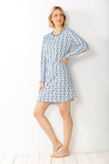 Sleepshirt 95 cm Premium Cotton/Tencel - 46119-602-40/42 - Hajo Mode