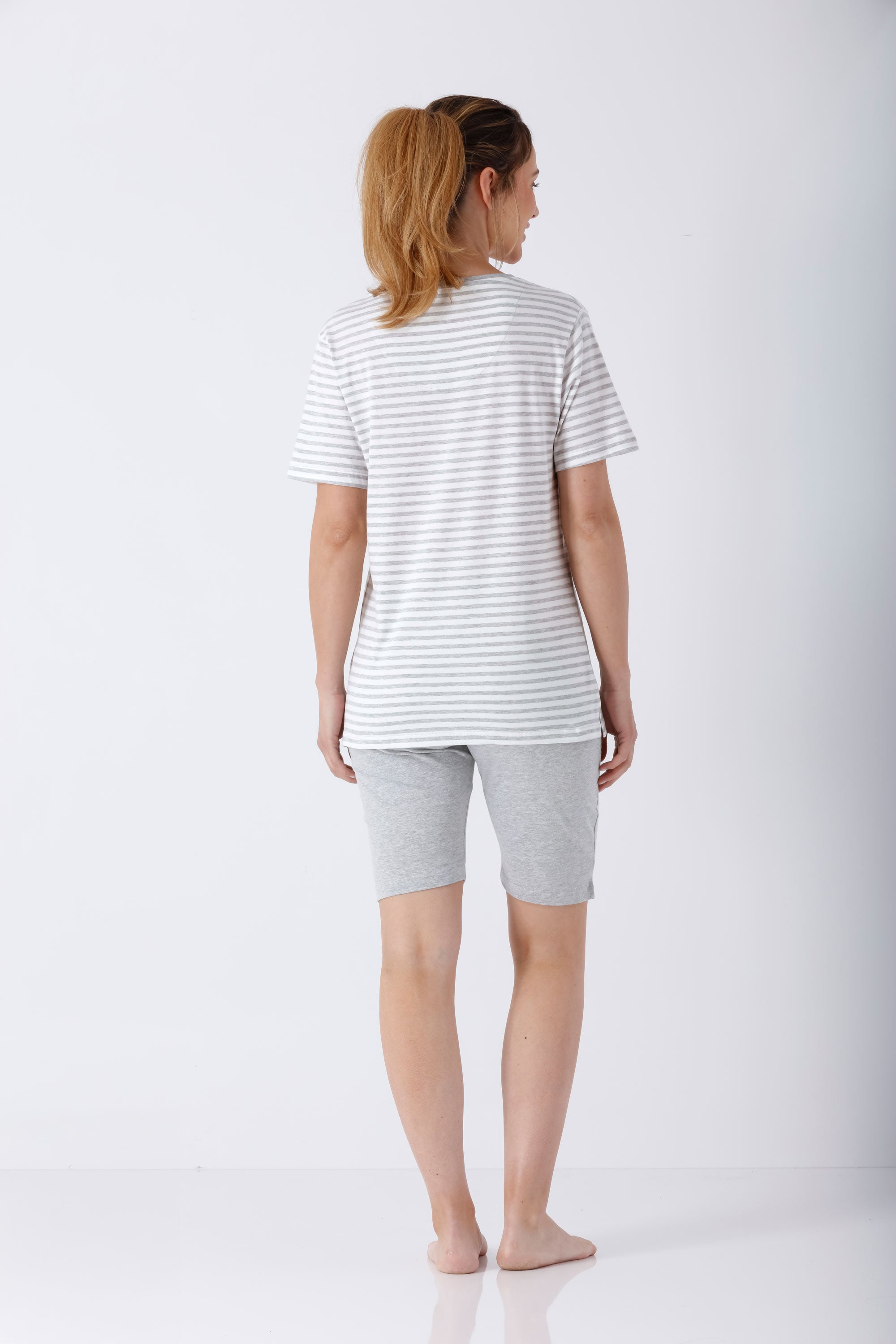 Damen Schlafanzug Shorty Bermuda Klima-Light®