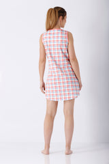 Damen Sleepshirt Träger Premium Cotton