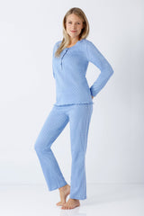Damen Schlafanzug Premium Cotton
