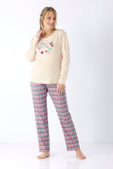 Damen Schlafanzug Premium Cotton