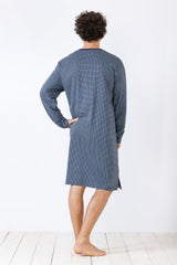 Herren NOS Nachthemd Premium Cotton Single Jersey - Hajo Mode