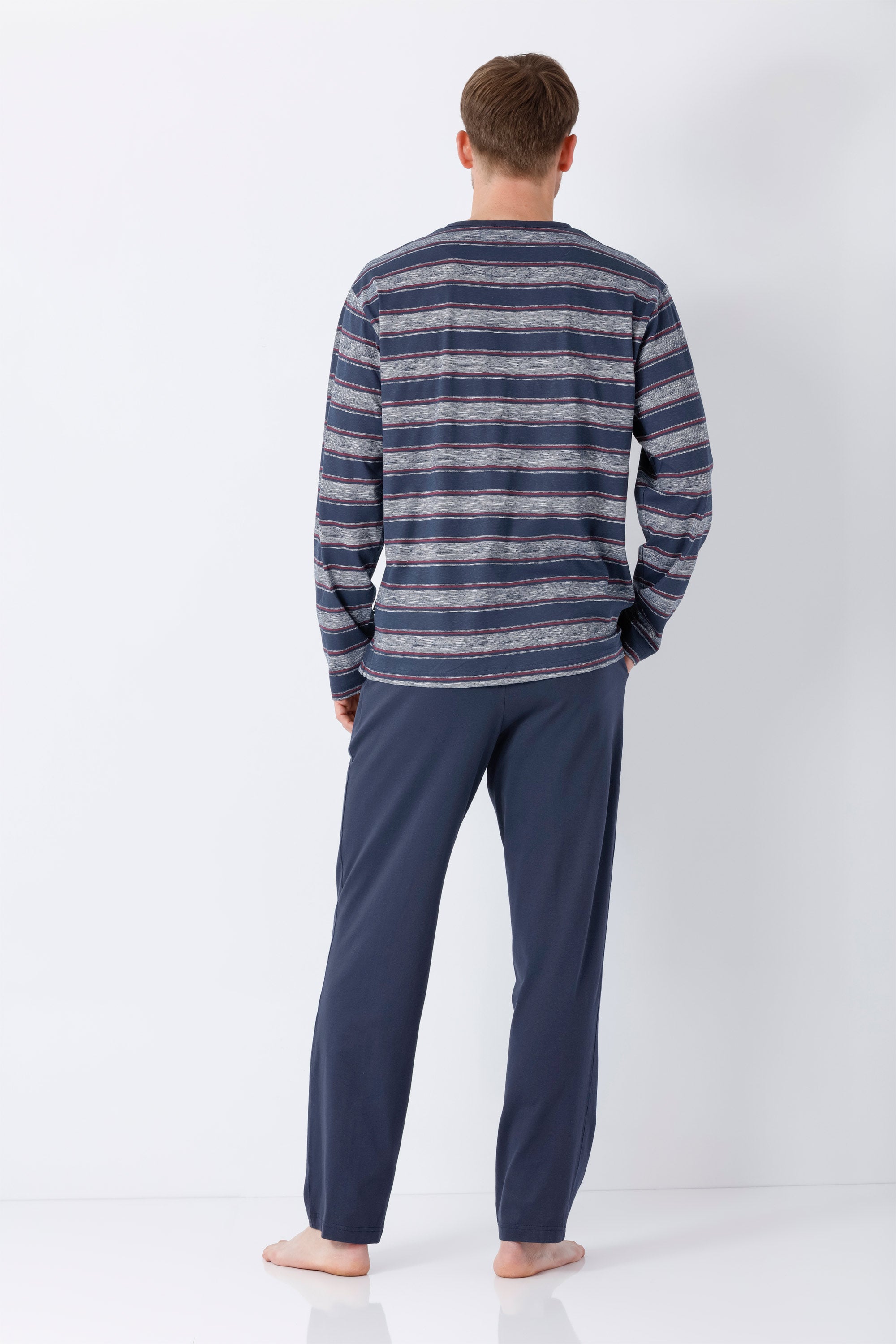 NOS Herren Schlafanzug Premium Cotton