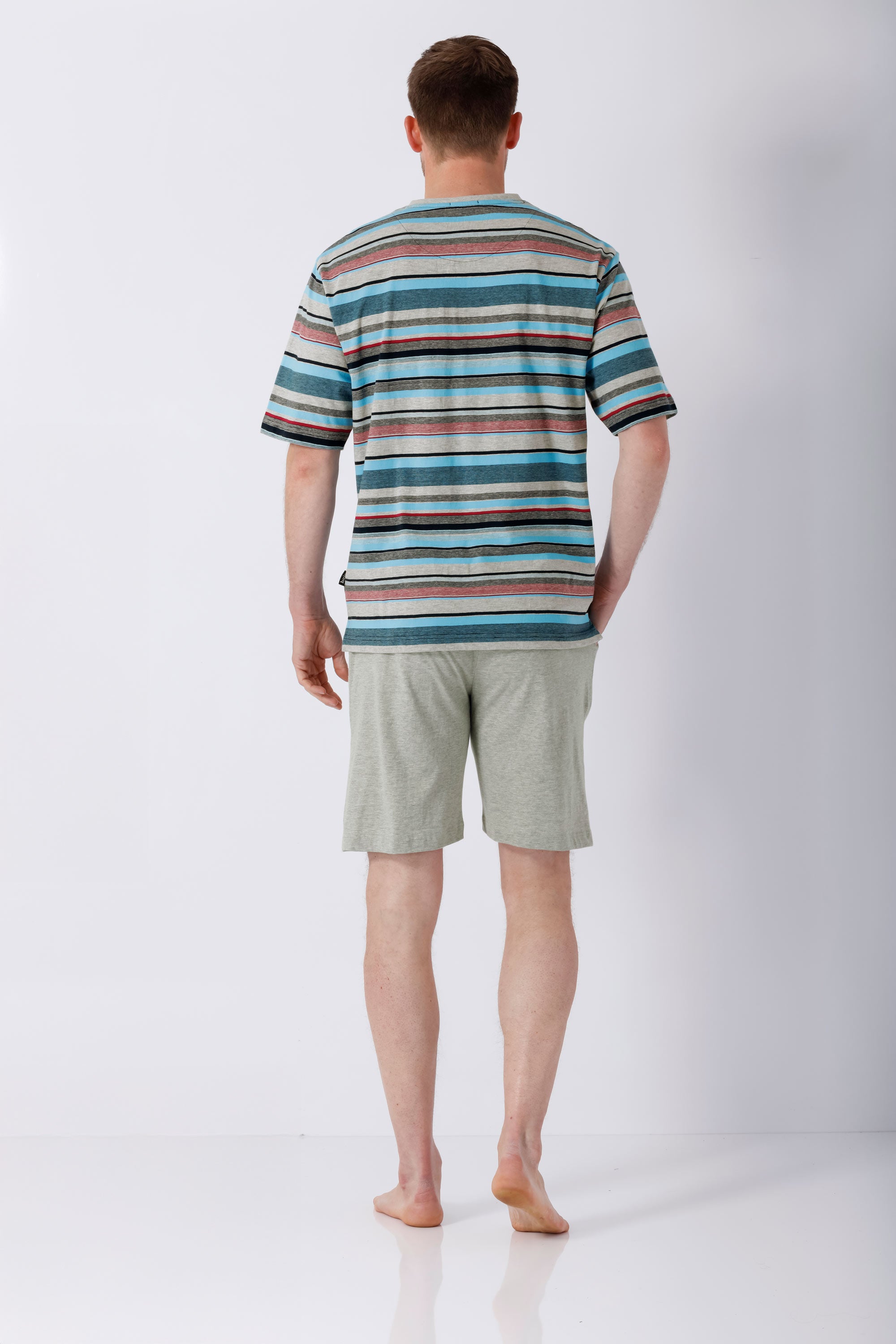 Herren Schlafanzug Shorty Bermuda Klima-Light®