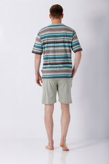 Herren Schlafanzug Shorty Bermuda Klima-Light®