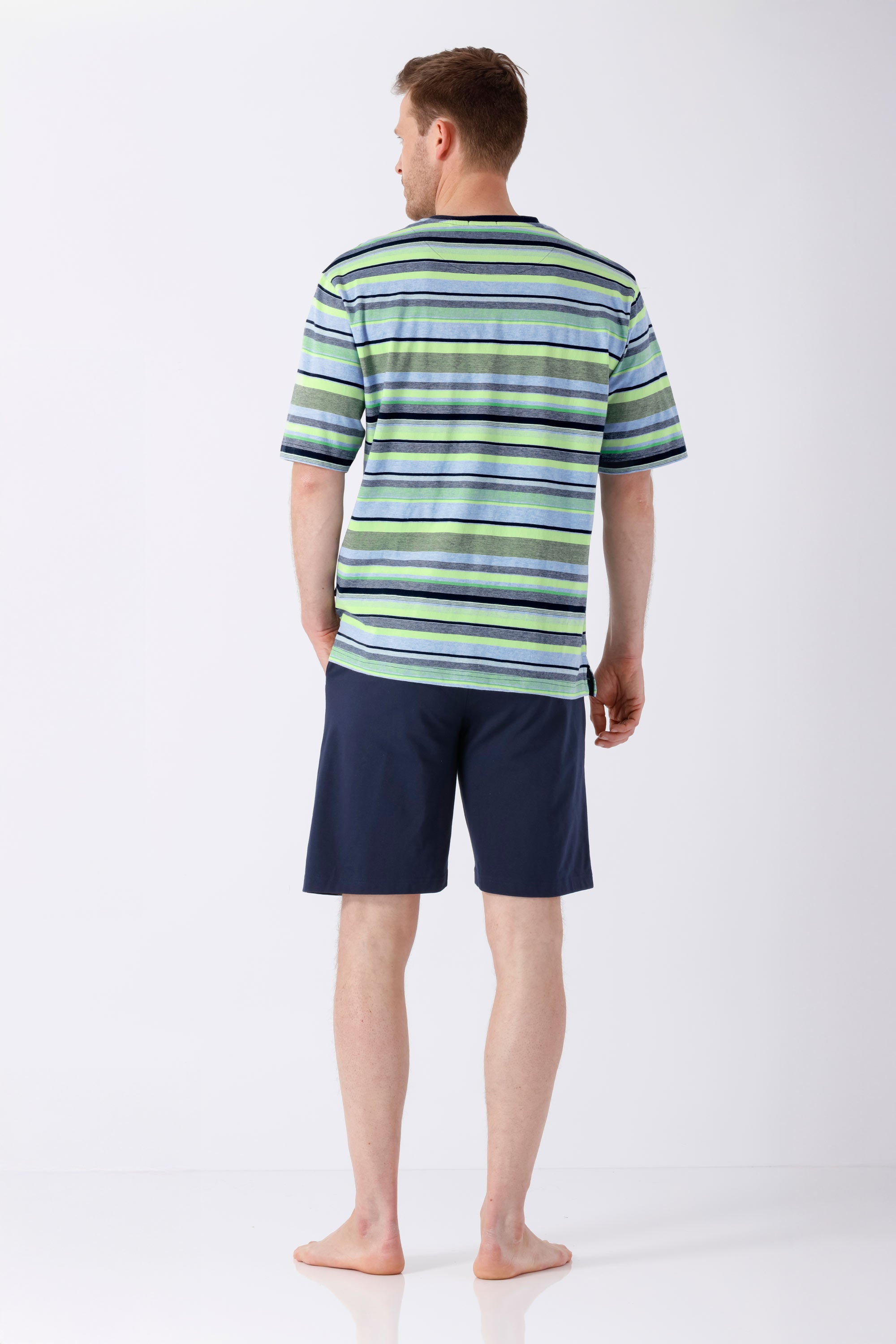 Herren Schlafanzug Shorty Bermuda Klima-Light®