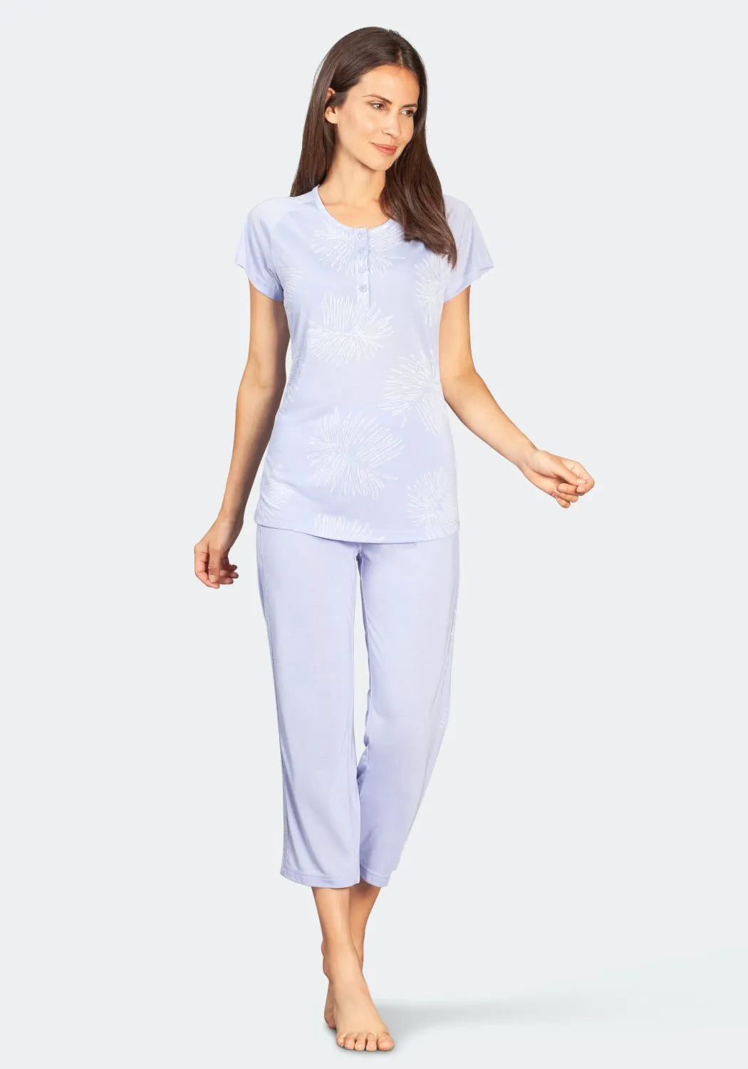 7/8 Schlafanzug Klima-Soft - 45985-702-36/38 - Hajo Mode