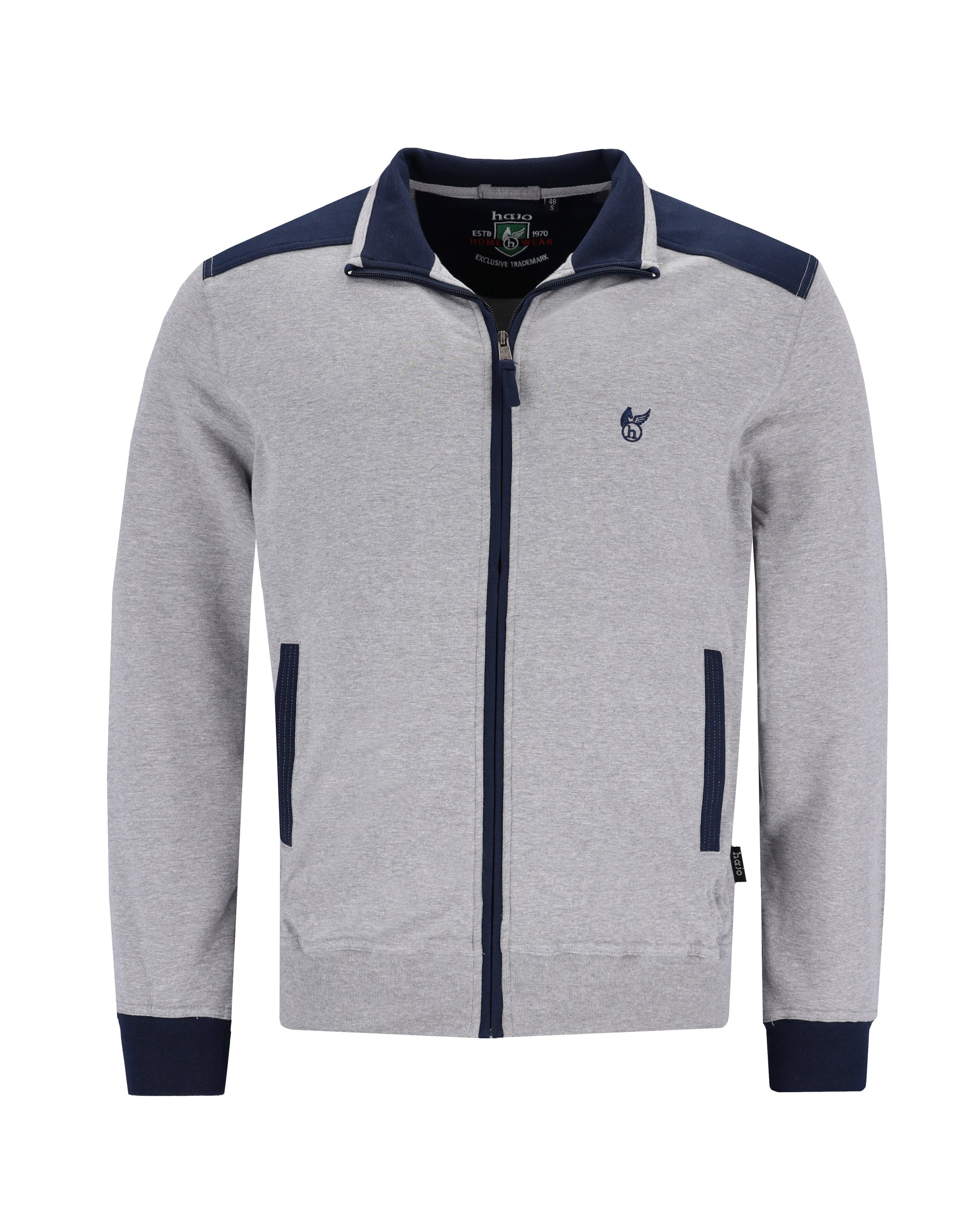Herren Homewear Jacke, Klima-Komfort