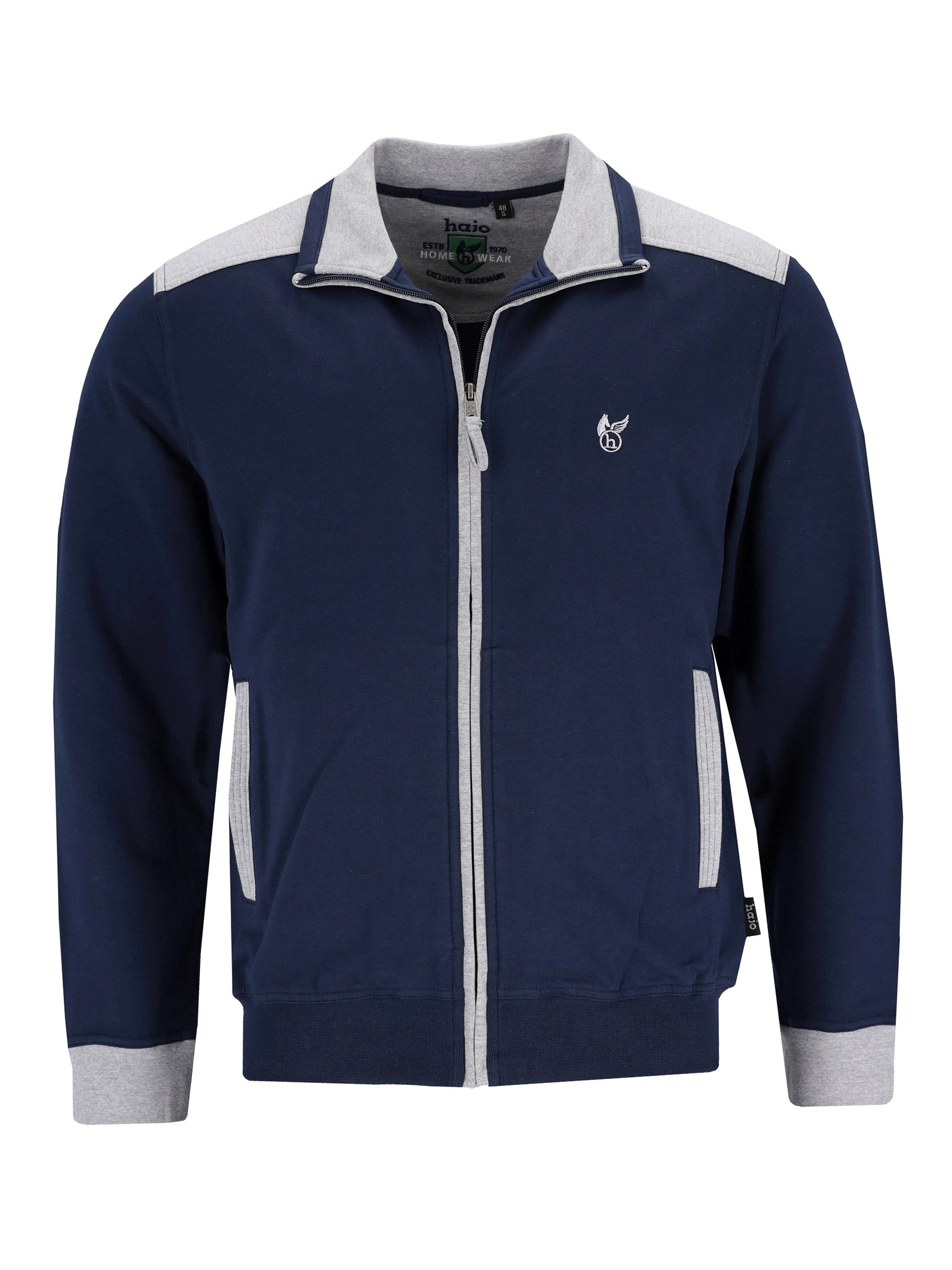 Herren Homewear Jacke, Klima-Komfort