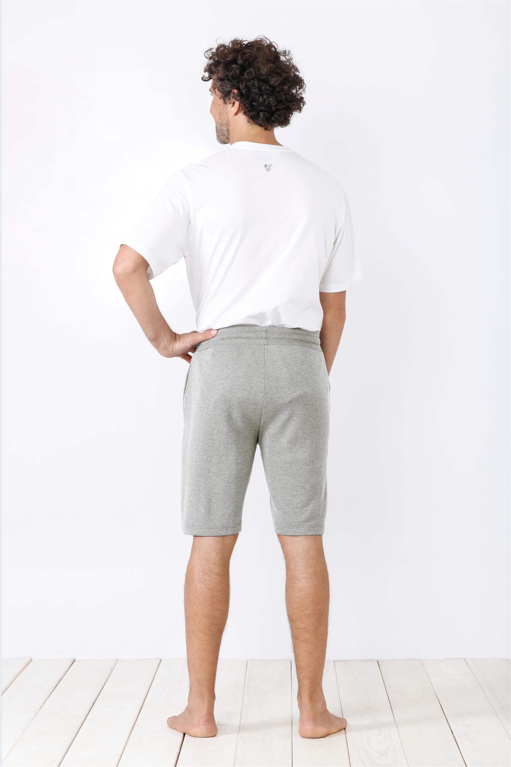 Herren Bermuda Pique Stretch, Klima-Light