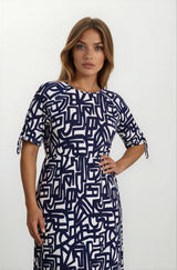 Jersey Kleid 1/2 Arm