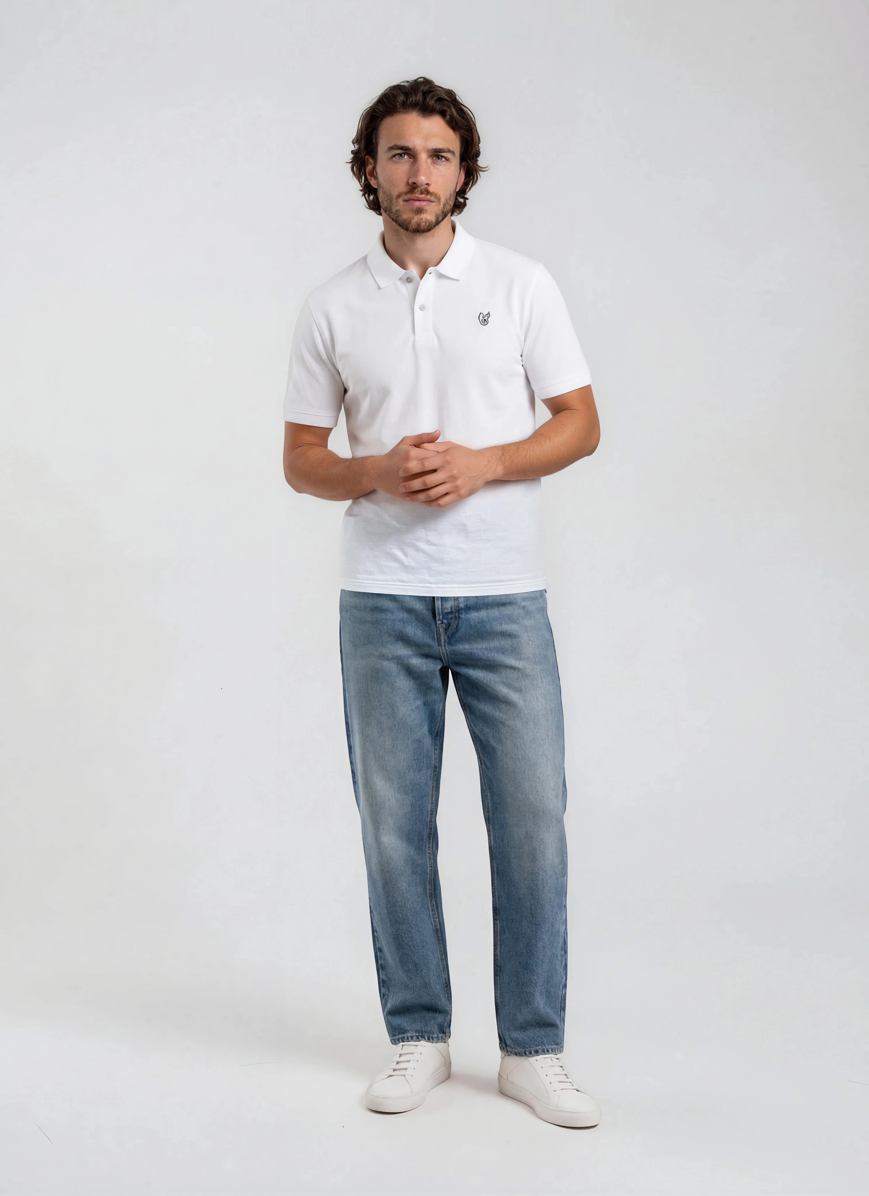 Basic Piqué-Poloshirt - 20050/5-200-48 - Hajo Mode