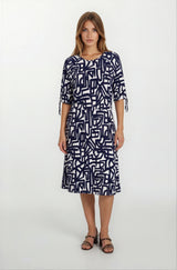 Jersey Kleid 1/2 Arm