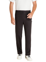 Schwarze slim-fit basic sweathose stay fresh mit elastischem bund und dezenten seitentaschen aus atmungsaktivem material