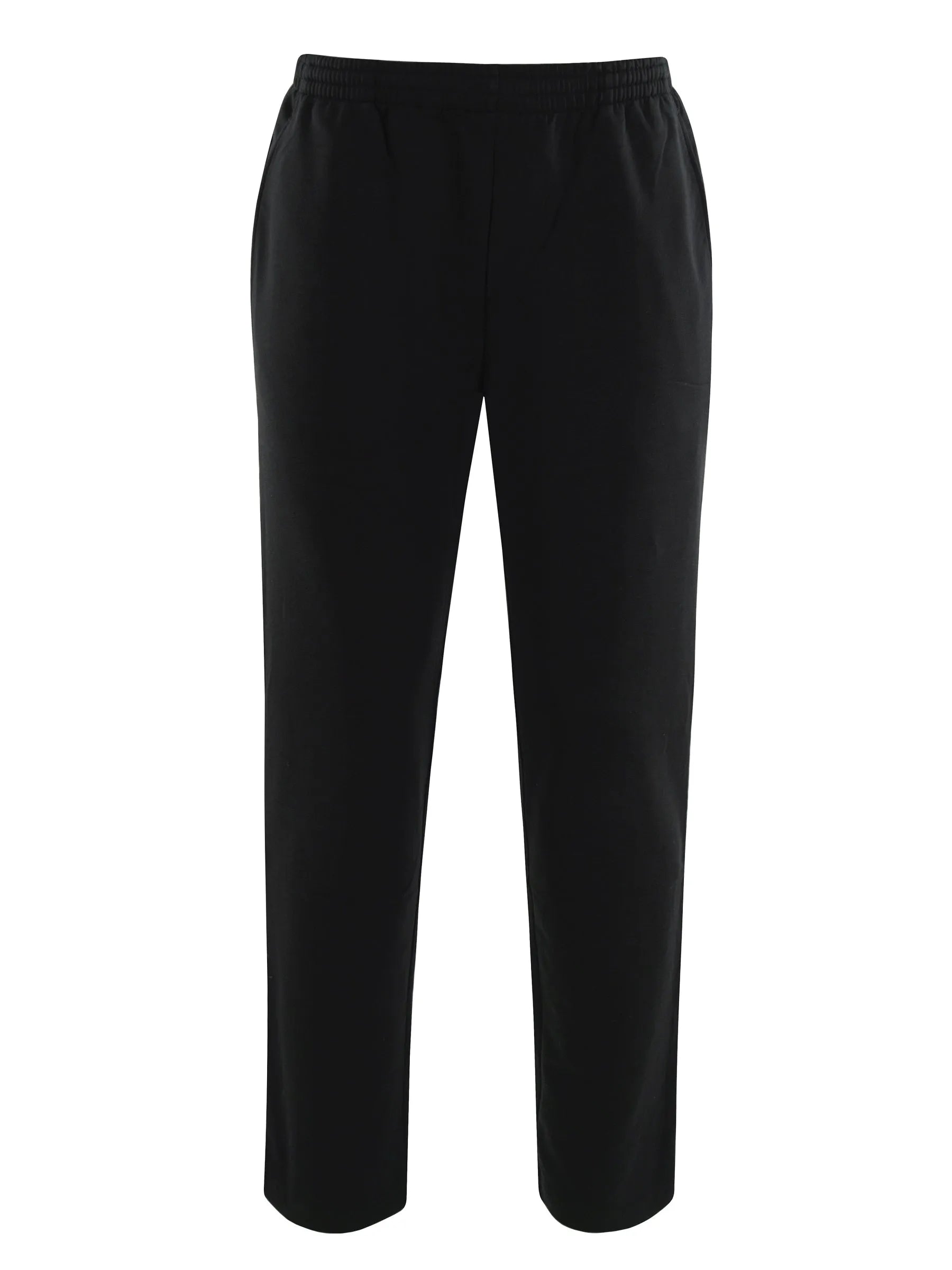 Basic sweathose stay fresh schwarze sporthose mit elastischem bund und glattem, schlankem stoff