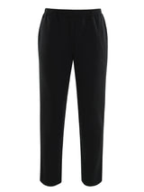 Basic sweathose stay fresh schwarze sporthose mit elastischem bund und glattem, schlankem stoff