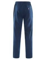 Navyblaue basic sweathose stay fresh mit elastischem bund und seitentasche aus atmungsaktivem material